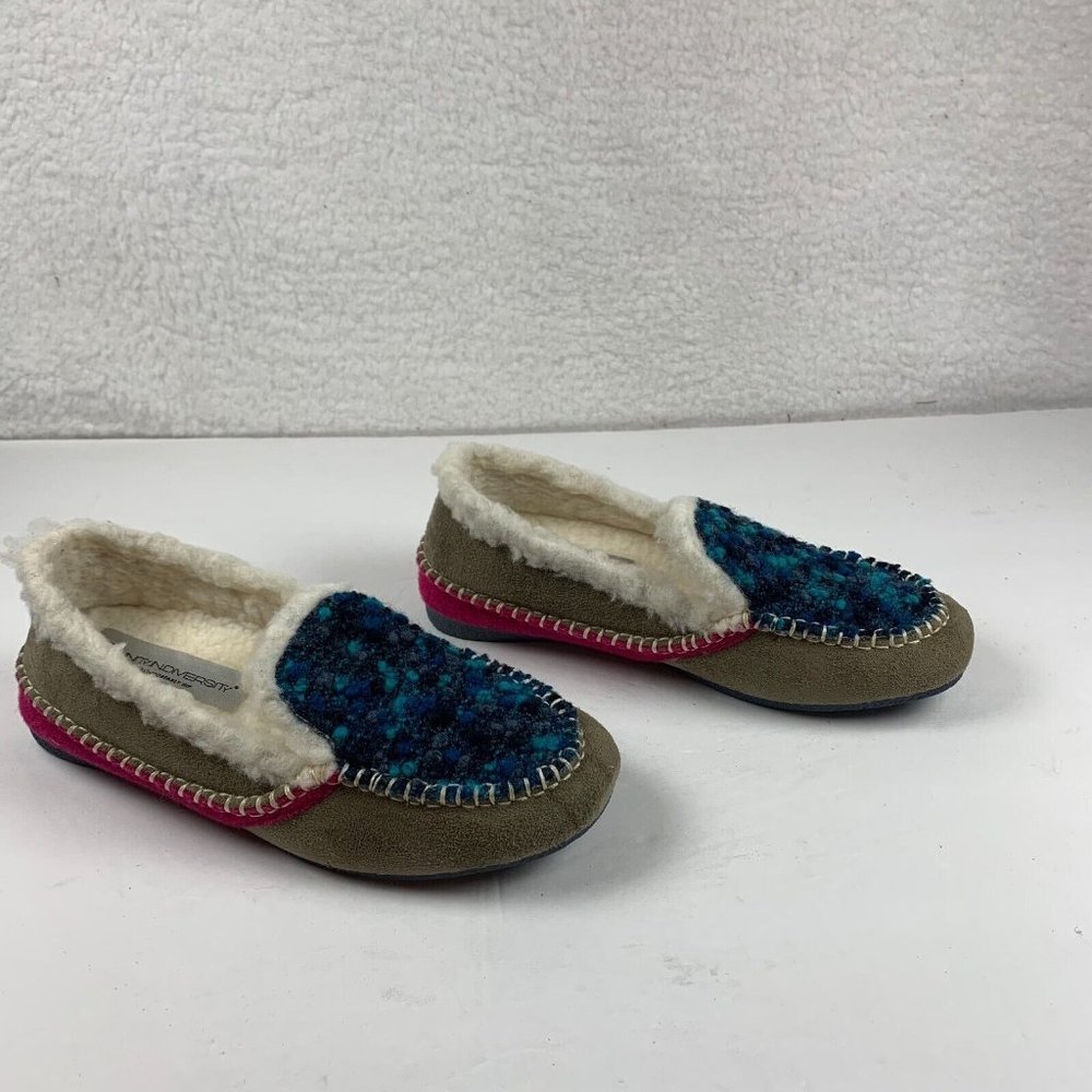 Unity.In.Diversity‎ Justicia Women's Slipper Size 37 Taupe Multi Loafer 7965